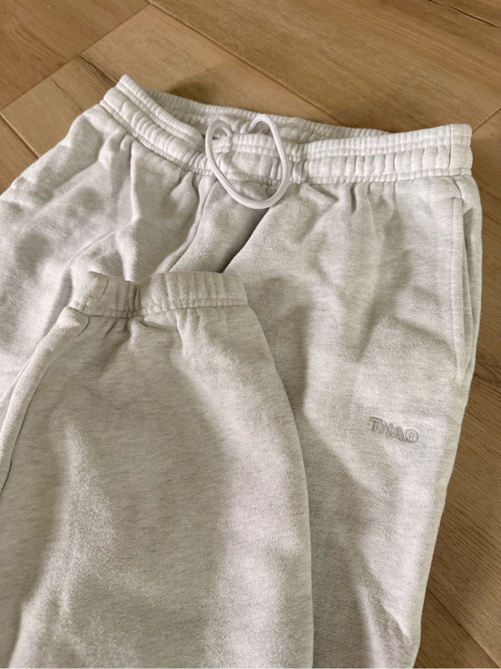 TNA Light Gray/Cream Track Pants